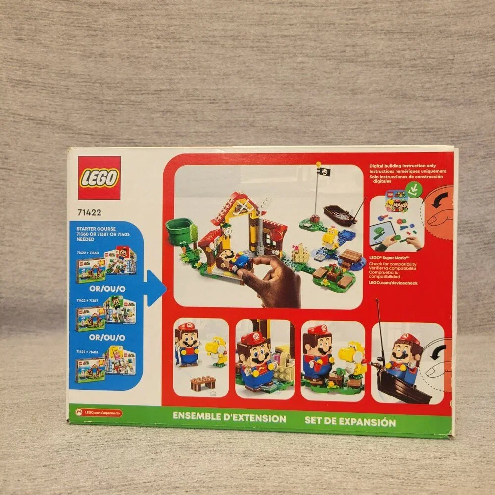 Lego Super Mario Picnic at Mario's House 71422